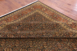 Persian Hill Herati Handmade Wool Rug - 9' 1" X 16' 2" - Golden Nile