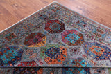 Turkmen Ersari Hand Knotted Wool Rug - 8' 2" X 9' 7" - Golden Nile