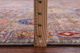 Turkmen Ersari Handmade Wool Rug - 7' 11" X 9' 11" - Golden Nile