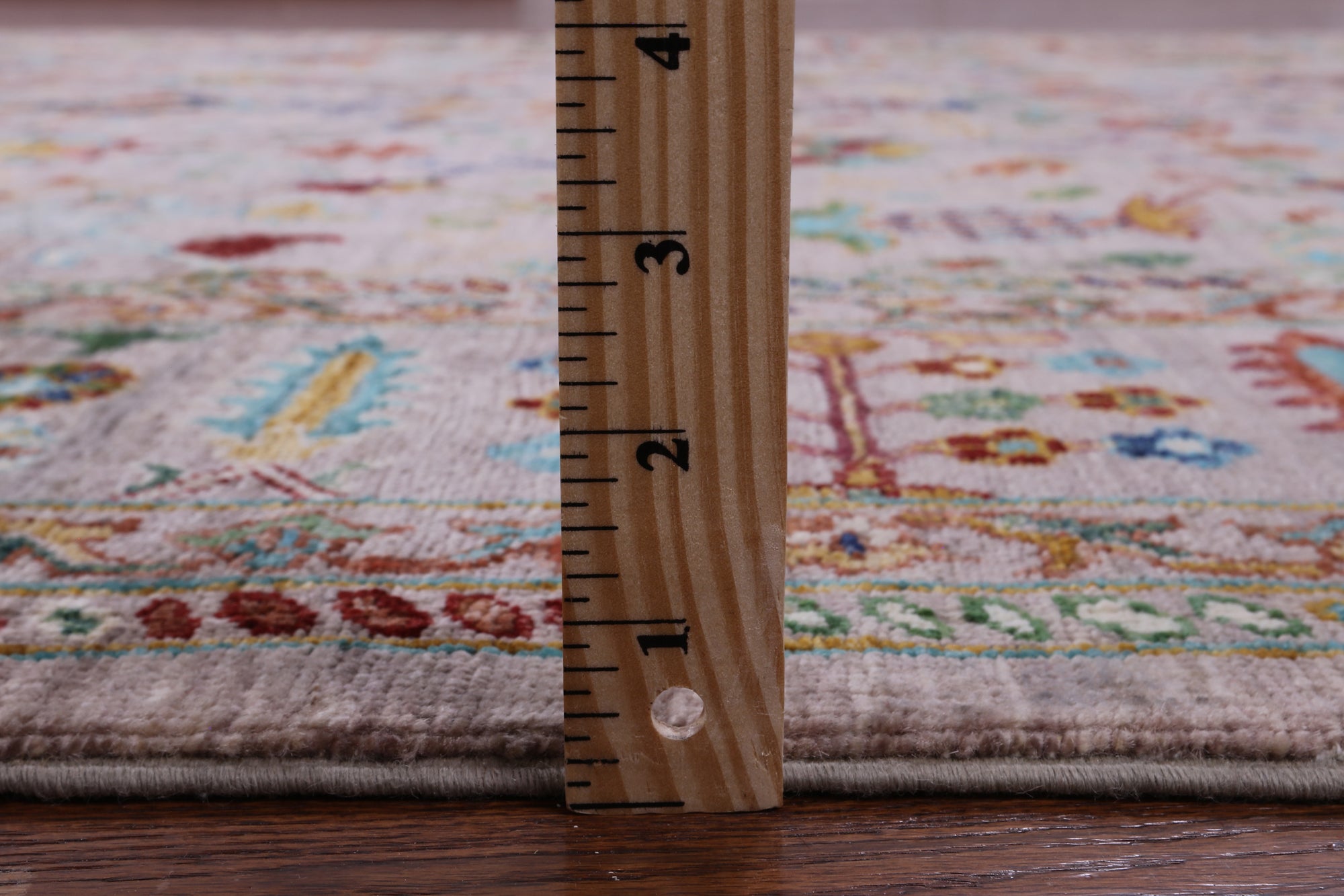 Peshawar Hand Knotted Wool Rug - 6' 10" X 9' 11" - Golden Nile