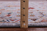 Grey Peshawar Hand Knotted Wool Rug - 6' 0" X 9' 0" - Golden Nile