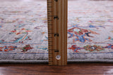 Grey Peshawar Handmade Wool Rug - 5' 8" X 7' 10" - Golden Nile