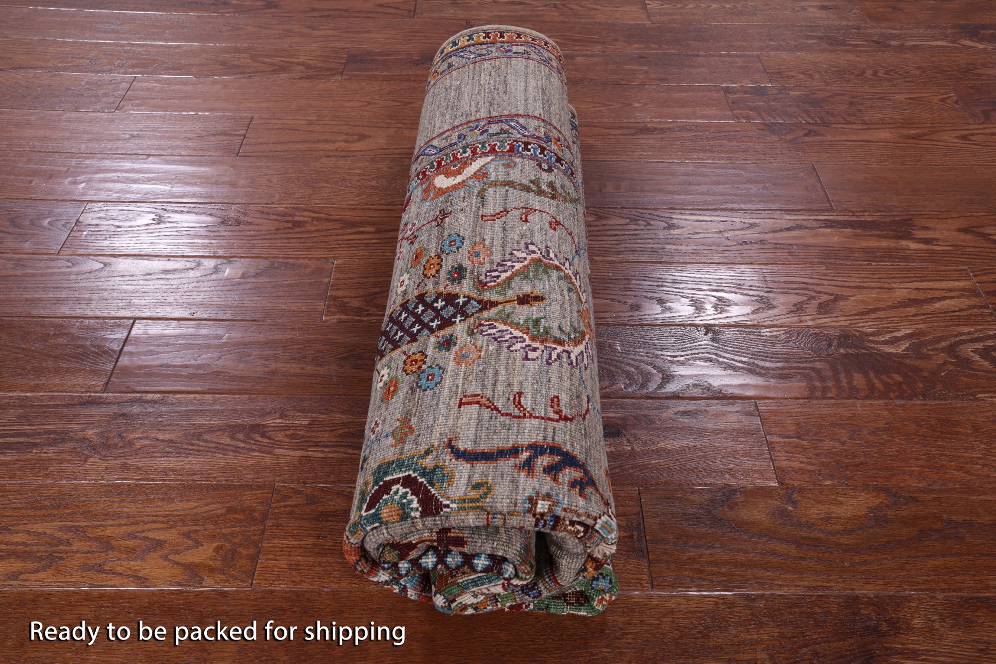 Peshawar Hand Knotted Wool Rug - 5' 8" X 7' 10" - Golden Nile