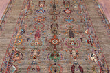 Peshawar Hand Knotted Wool Rug - 5' 8" X 7' 10" - Golden Nile