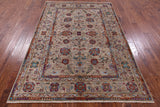 Peshawar Hand Knotted Wool Rug - 5' 7" X 8' 1" - Golden Nile