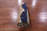 Tribal Persian Gabbeh Hand Knotted Wool Rug - 8' 1" X 9' 8" - Golden Nile