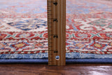 Blue Super Kazak Hand Knotted Wool Rug - 10' 0" X 13' 8" - Golden Nile