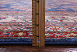 Blue Super Kazak Hand Knotted Wool Rug - 8' 8" X 12' 1" - Golden Nile