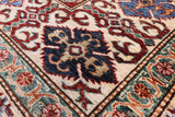 Blue Super Kazak Hand Knotted Wool Rug - 8' 11" X 12' 6" - Golden Nile