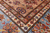 Super Kazak Hand Knotted Wool Rug - 4' 11" X 6' 8" - Golden Nile