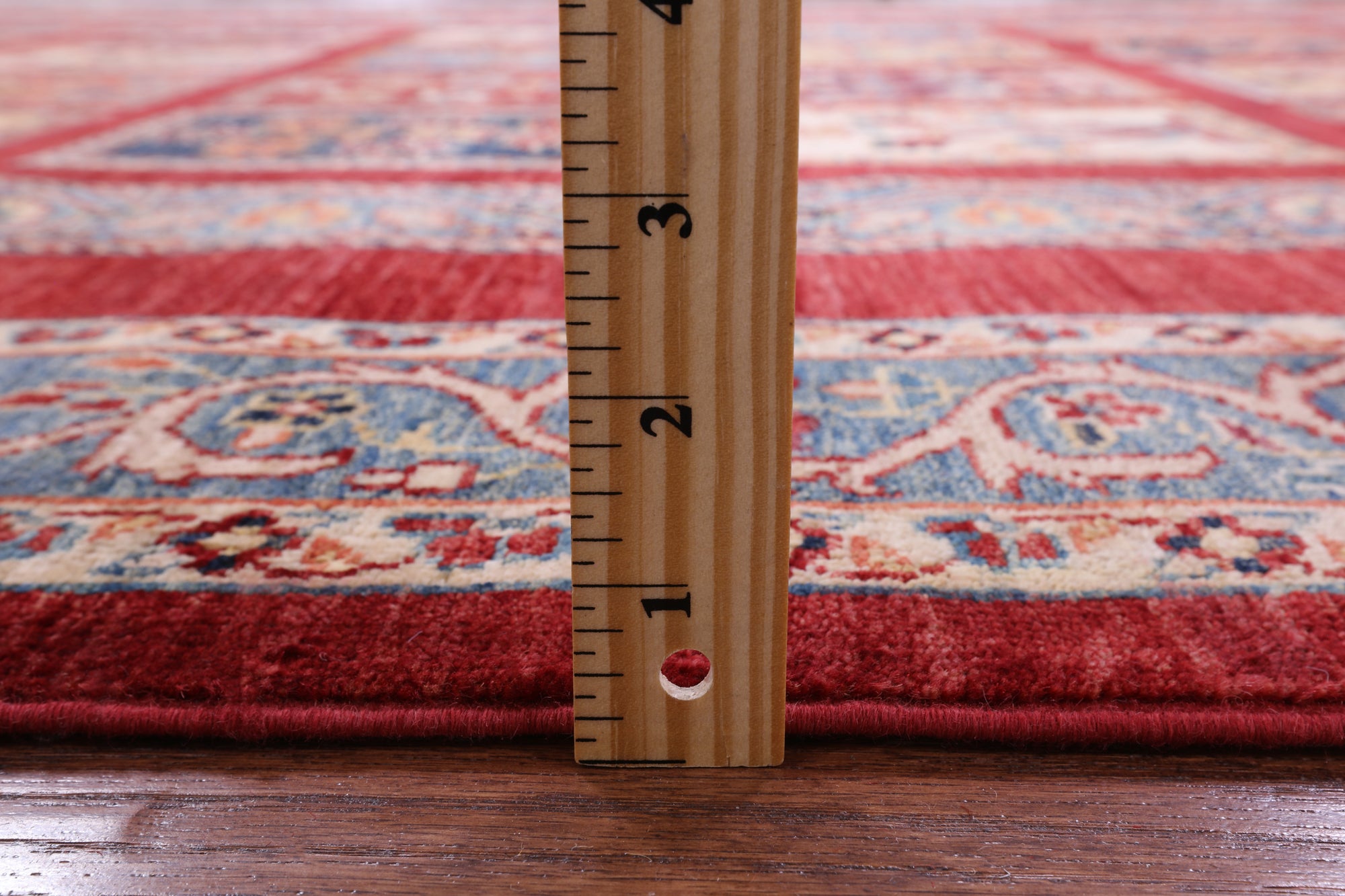 Red Garden Design Persian Handmade Wool Rug - 6' 6" X 9' 4" - Golden Nile