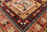 Garden Design Persian Hand Knotted Wool Rug - 5' 8" X 7' 8" - Golden Nile
