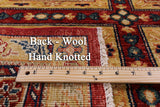 Garden Design Persian Hand Knotted Wool Rug - 5' 8" X 7' 8" - Golden Nile