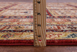 Garden Design Persian Hand Knotted Wool Rug - 5' 8" X 7' 8" - Golden Nile