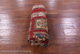 Red Garden Design Persian Hand Knotted Wool Rug - 5' 1" X 6' 10" - Golden Nile