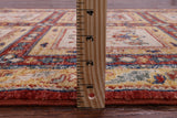 Red Garden Design Persian Hand Knotted Wool Runner Rug - 2' 11" X 9' 8" - Golden Nile