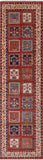 Red Garden Design Persian Hand Knotted Wool Runner Rug - 2' 7" X 9' 4" - Golden Nile