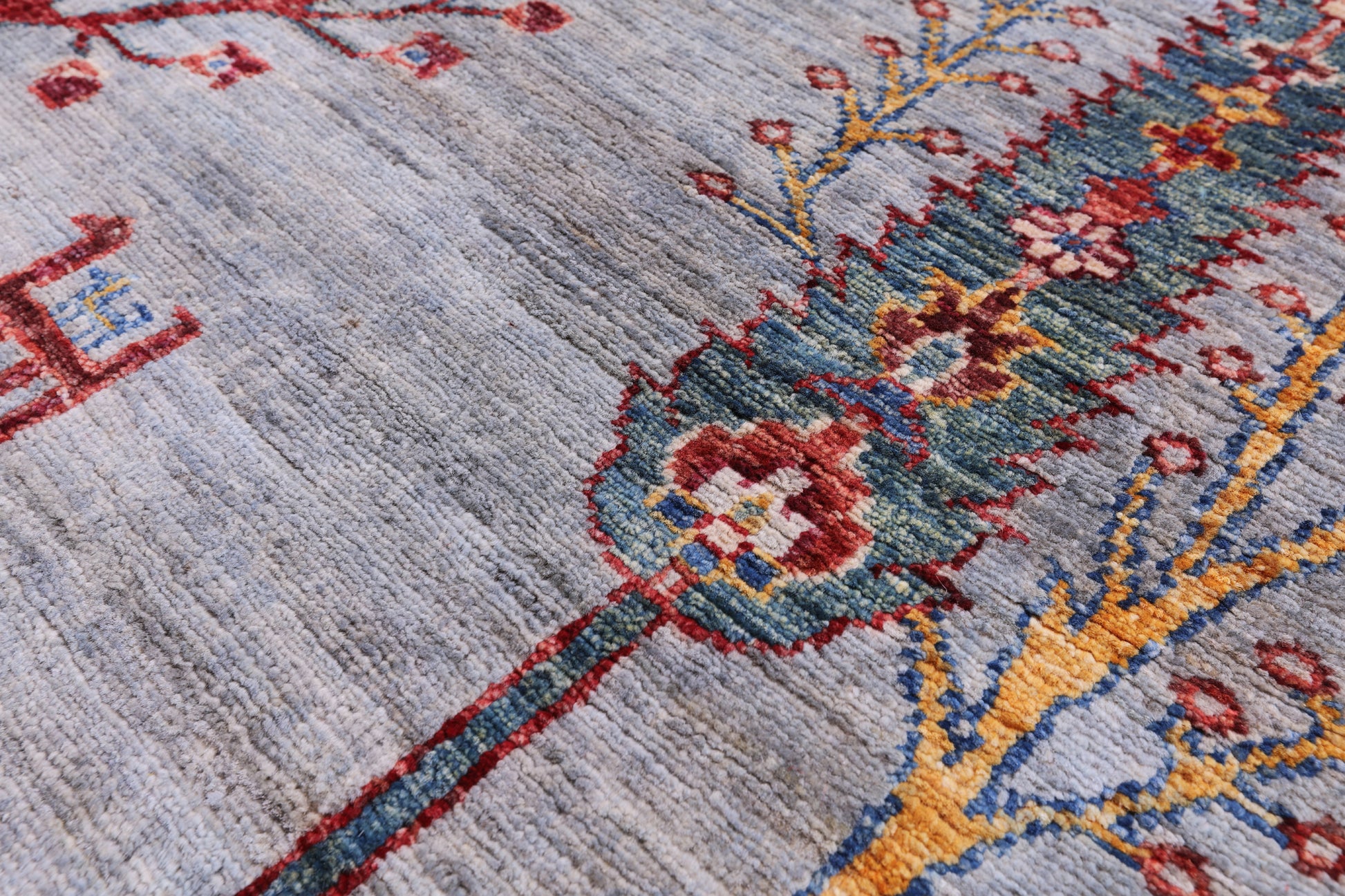 Tribal Persian Gabbeh Handmade Wool Rug - 6' 0" X 8' 0" - Golden Nile