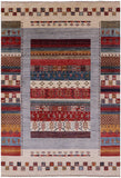 Tribal Persian Gabbeh Hand Knotted Wool Rug - 5' 5" X 7' 10" - Golden Nile