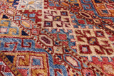 Khorjin Persian Gabbeh Hand Knotted Wool Rug - 6' 6" X 9' 7" - Golden Nile