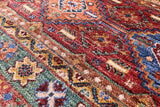 Khorjin Persian Gabbeh Handmade Wool Rug - 6' 8" X 9' 10" - Golden Nile