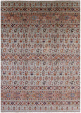 Tribal Persian Gabbeh Hand Knotted Wool Rug - 8' 3" X 11' 6" - Golden Nile