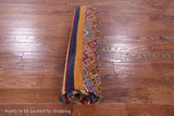 Khorjin Persian Gabbeh Hand Knotted Wool Rug - 6' 9" X 10' 1" - Golden Nile