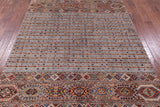 Khorjin Persian Gabbeh Hand Knotted Wool Rug - 5' 9" X 8' 3" - Golden Nile