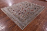 Peshawar Hand Knotted Wool Rug - 8' 0" X 9' 6" - Golden Nile