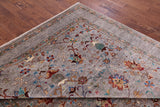 Peshawar Hand Knotted Wool Rug - 8' 0" X 9' 6" - Golden Nile