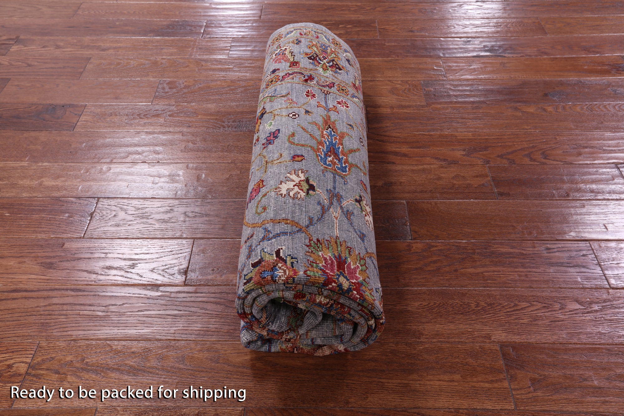 Grey Persian Tabriz Handmade Wool Rug - 5' 9" X 8' 1" - Golden Nile