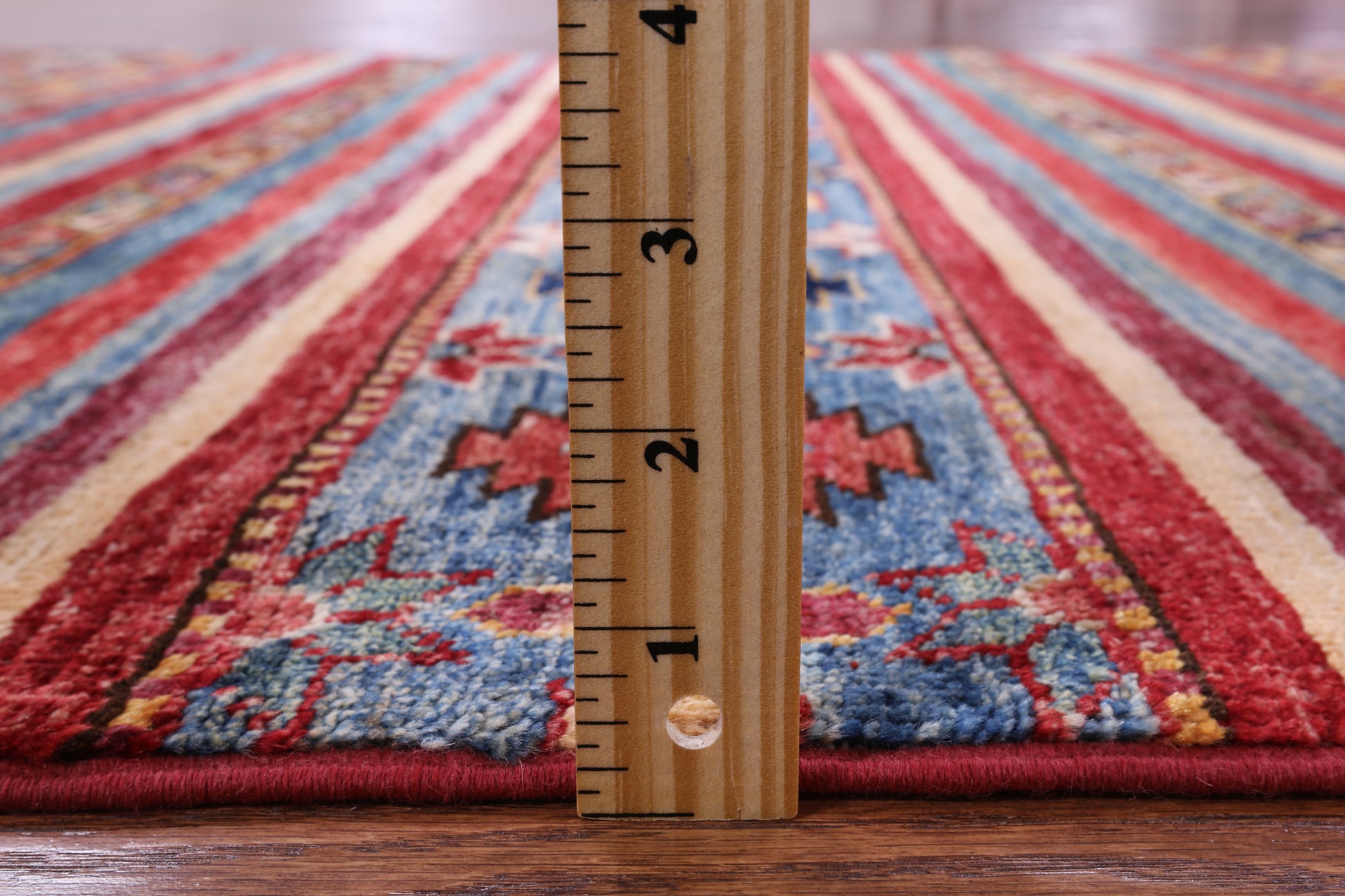 Khorjin Persian Gabbeh Handmade Wool Rug - 3' 11" X 6' 1" - Golden Nile