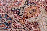 Khorjin Persian Gabbeh Hand Knotted Wool Rug - 3' 11" X 5' 10" - Golden Nile
