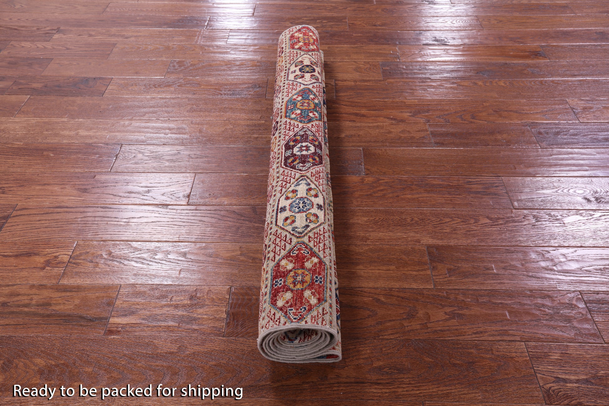 Khorjin Persian Gabbeh Hand Knotted Wool Rug - 3' 11" X 5' 10" - Golden Nile