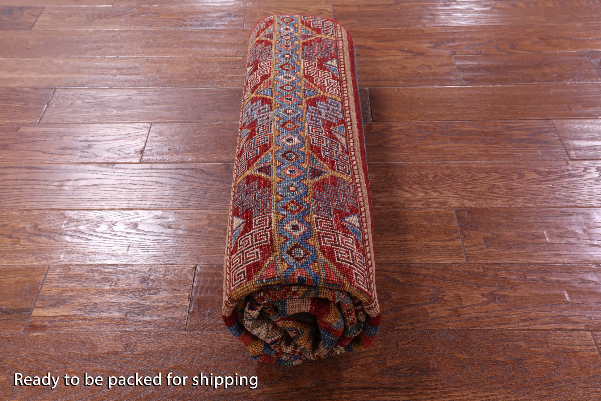 Khorjin Persian Gabbeh Hand Knotted Wool Rug - 4' 10" X 6' 6" - Golden Nile
