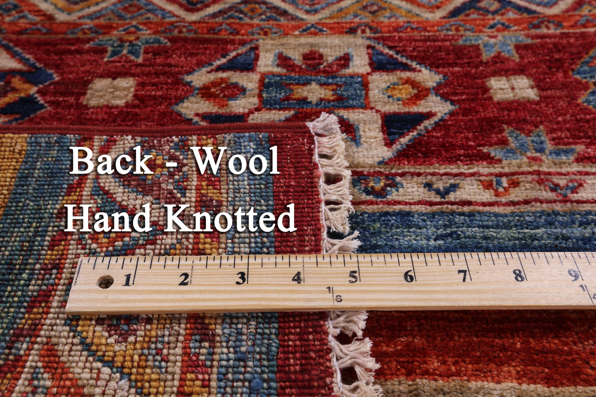 Khorjin Persian Gabbeh Handmade Wool Rug - 3' 0" X 4' 10" - Golden Nile