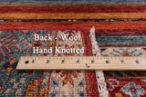 Khorjin Persian Gabbeh Hand Knotted Wool Rug - 3' 3" X 4' 10" - Golden Nile