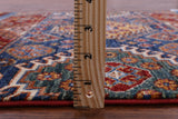 Khorjin Persian Gabbeh Hand Knotted Wool Rug - 2' 8" X 3' 11" - Golden Nile