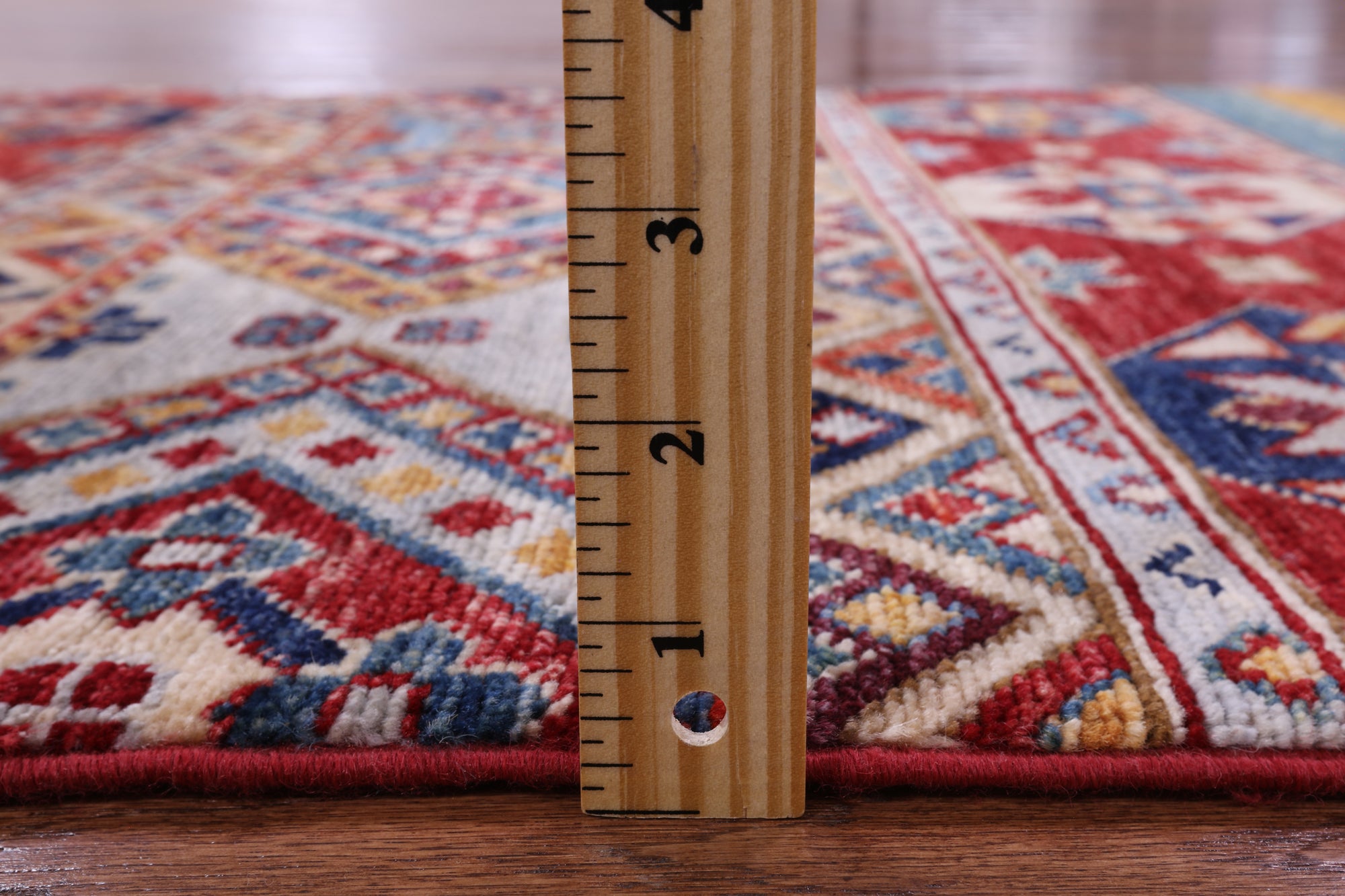 Khorjin Persian Gabbeh Hand Knotted Wool Rug - 2' 7" X 4' 0" - Golden Nile