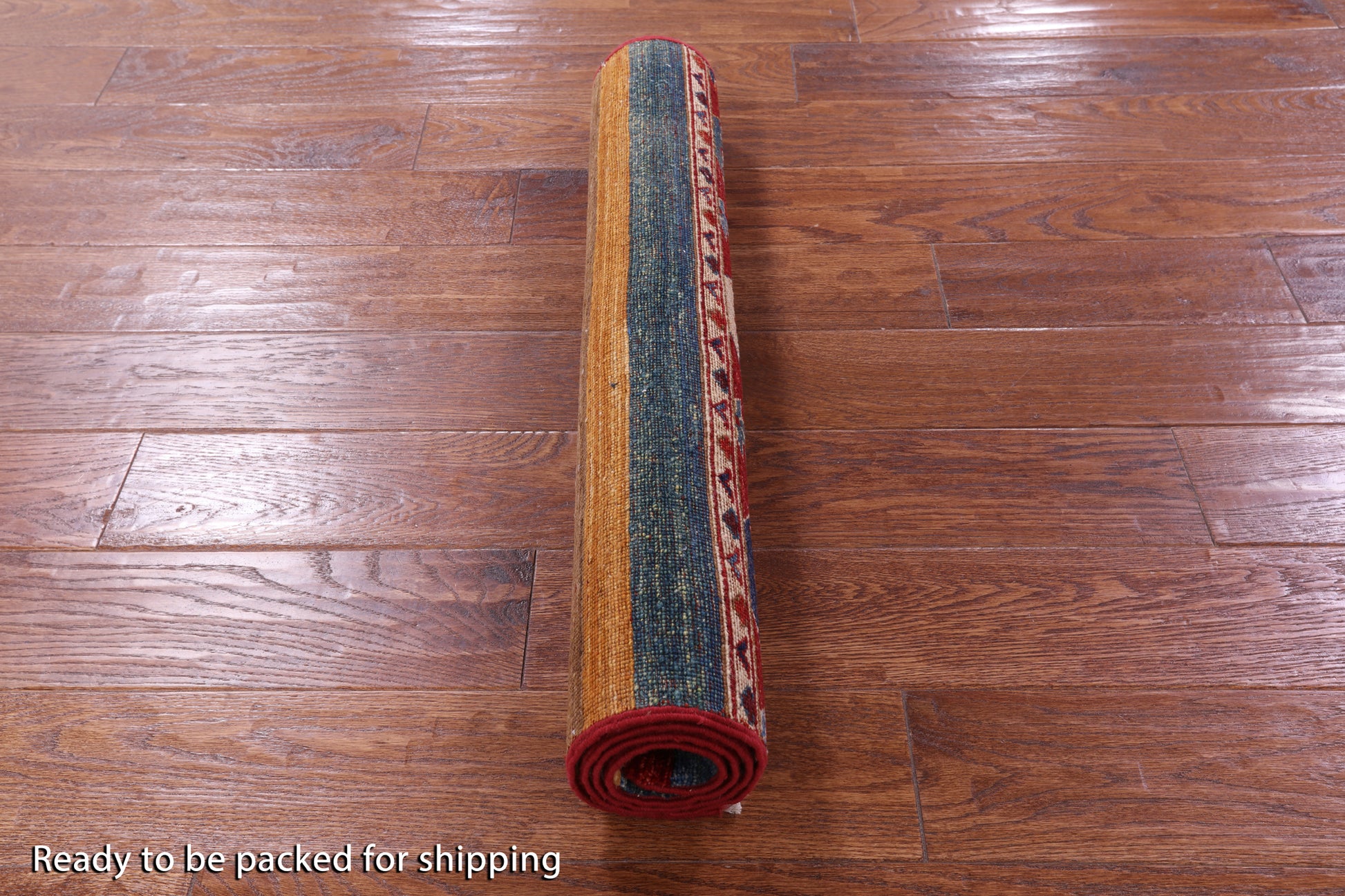 Khorjin Persian Gabbeh Hand Knotted Wool Rug - 2' 7" X 4' 0" - Golden Nile