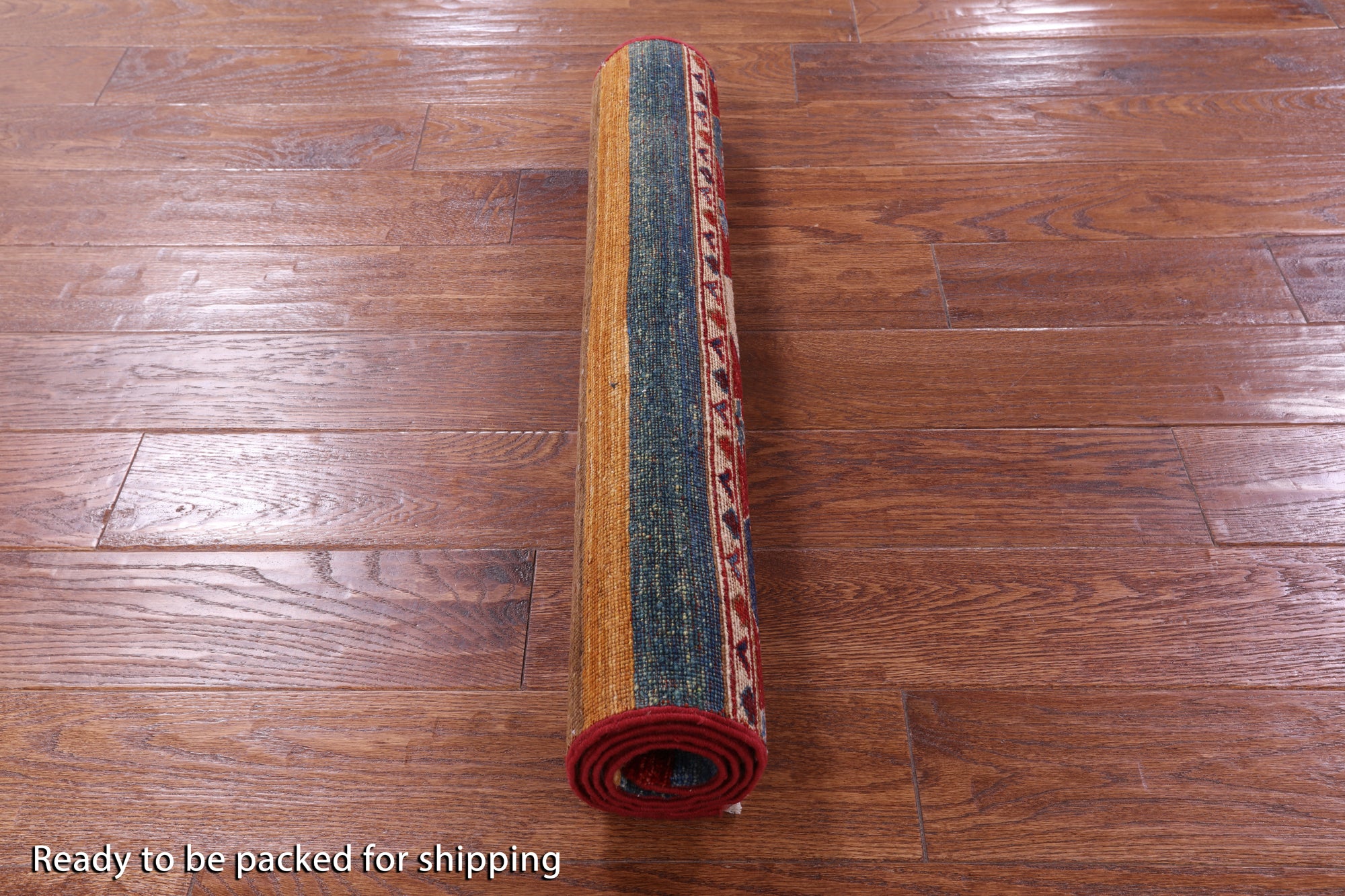 Khorjin Persian Gabbeh Hand Knotted Wool Rug - 2' 7" X 4' 0" - Golden Nile