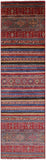 Khorjin Persian Gabbeh Hand Knotted Wool Runner Rug - 2' 8" X 10' 1" - Golden Nile