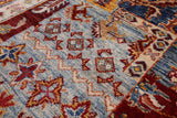 Super Kazak Hand Knotted Wool Rug - 5' 7" X 7' 11" - Golden Nile