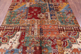 Super Kazak Hand Knotted Wool Rug - 5' 9" X 7' 9" - Golden Nile