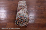Turkmen Ersari Hand Knotted Wool Rug - 5' 9" X 7' 8" - Golden Nile