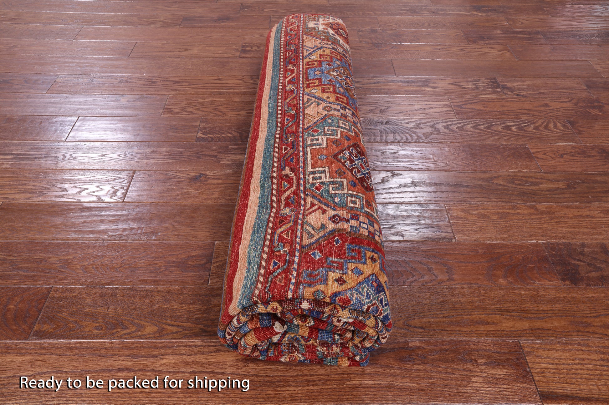 Khorjin Persian Gabbeh Handmade Wool Rug - 7' 7" X 11' 2" - Golden Nile