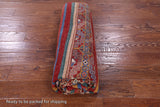 Khorjin Persian Gabbeh Handmade Wool Rug - 5' 8" X 8' 3" - Golden Nile