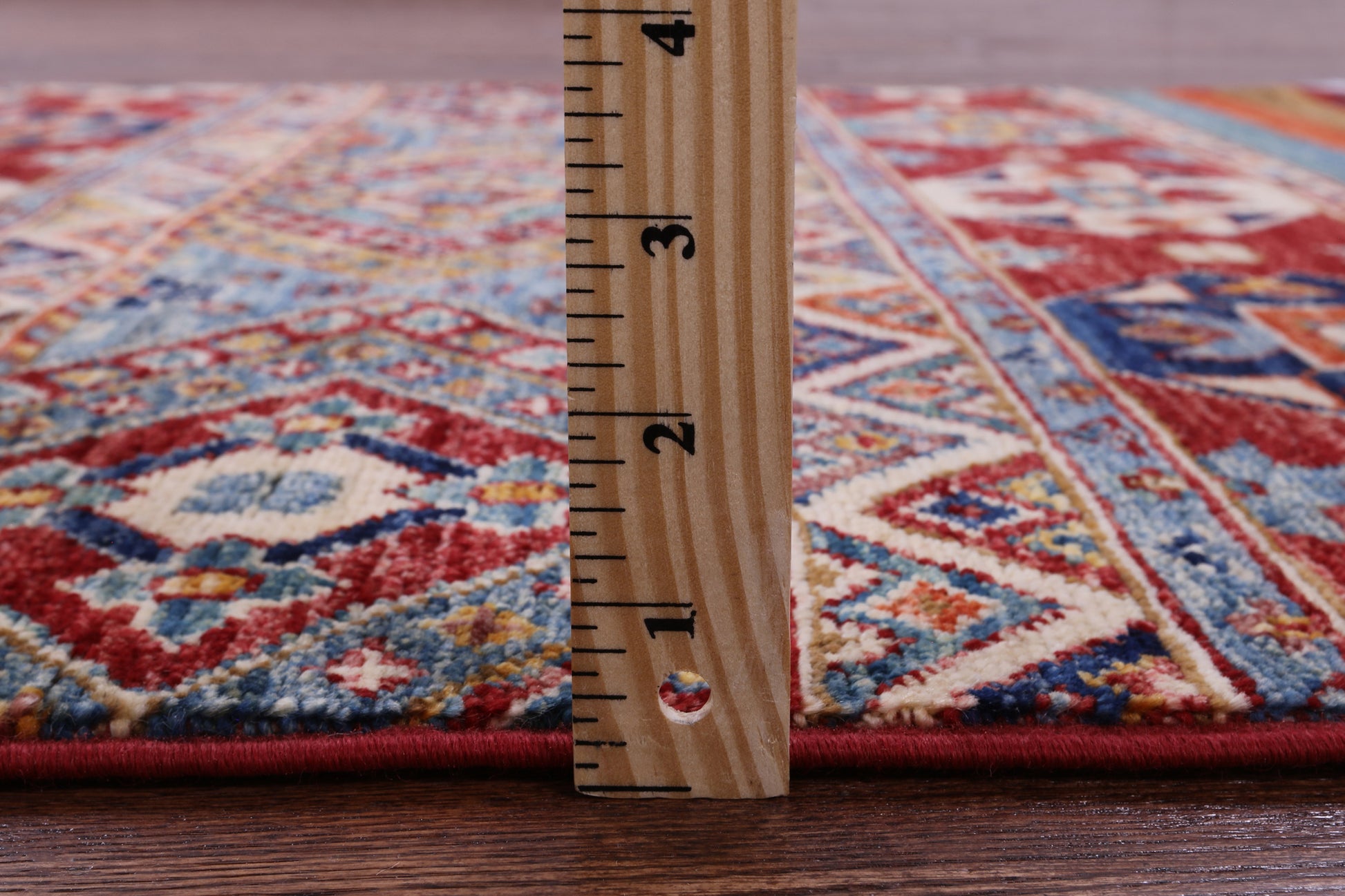 Khorjin Persian Gabbeh Handmade Wool Rug - 3' 2" X 4' 11" - Golden Nile