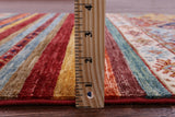 Khorjin Persian Gabbeh Handmade Wool Rug - 3' 3" X 4' 10" - Golden Nile