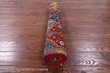 Khorjin Persian Gabbeh Handmade Wool Rug - 3' 3" X 4' 10" - Golden Nile